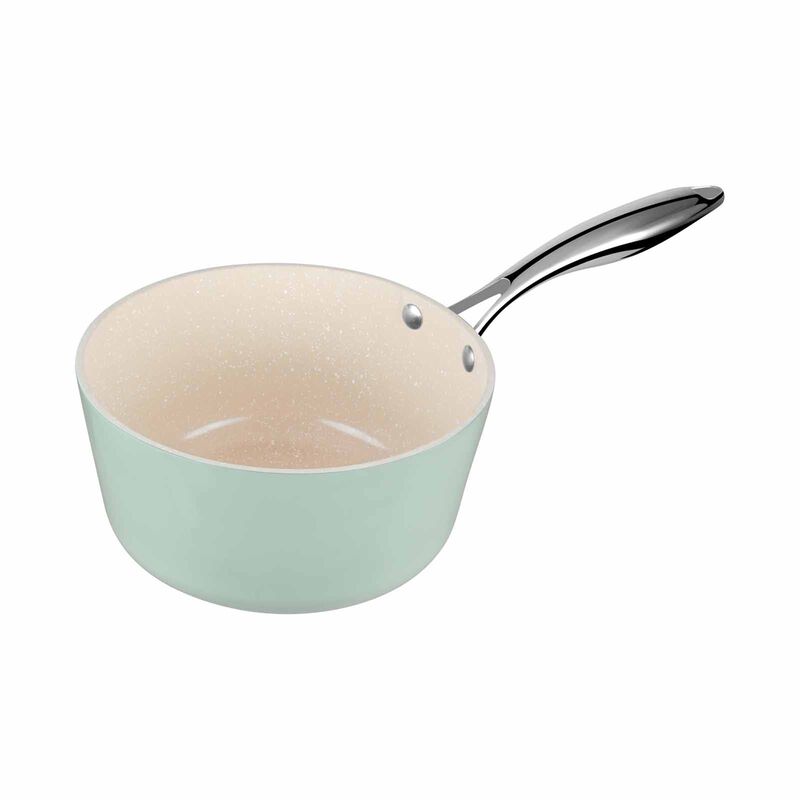 ENDO Wagashi 20cm Saucepan - Green E-WGS-20SA - GREEN-image 2