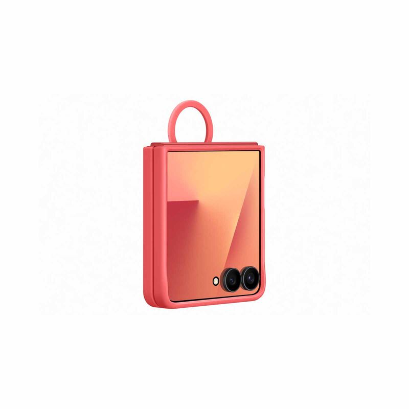 SAMSUNG Galaxy Z Flip7 Silicone Case Red EF-PF766TREGWW-image 2