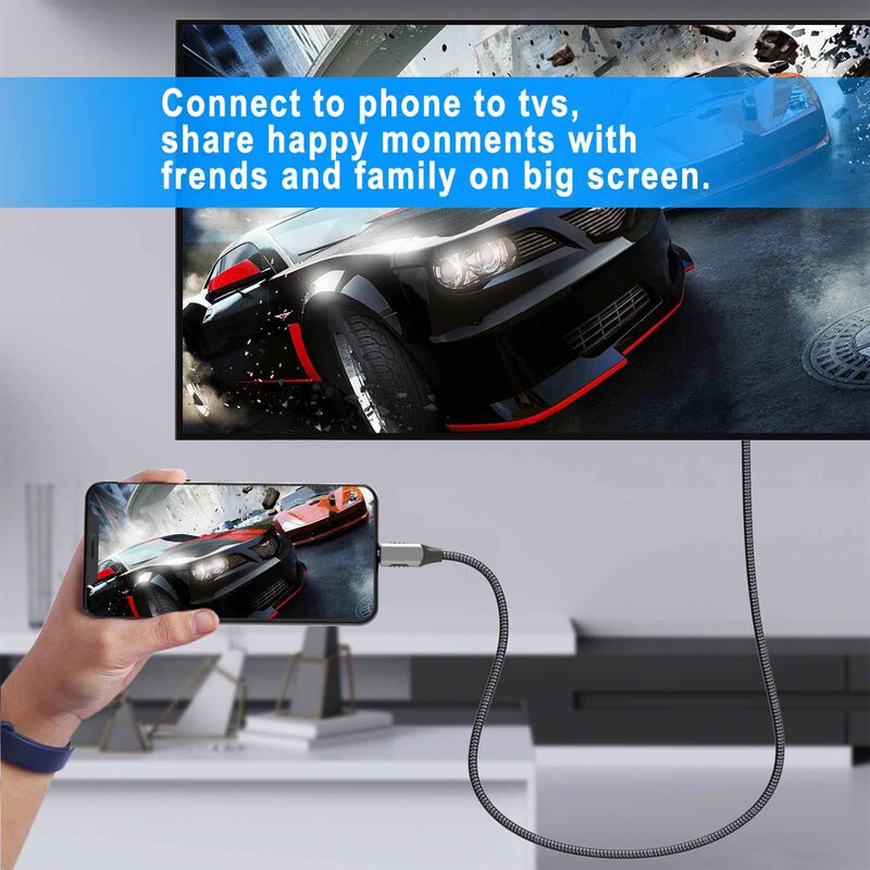 MOKIN Usb-c To Hdmi 4k60hz Cable 1.8m MK-MOUC2601-image 4