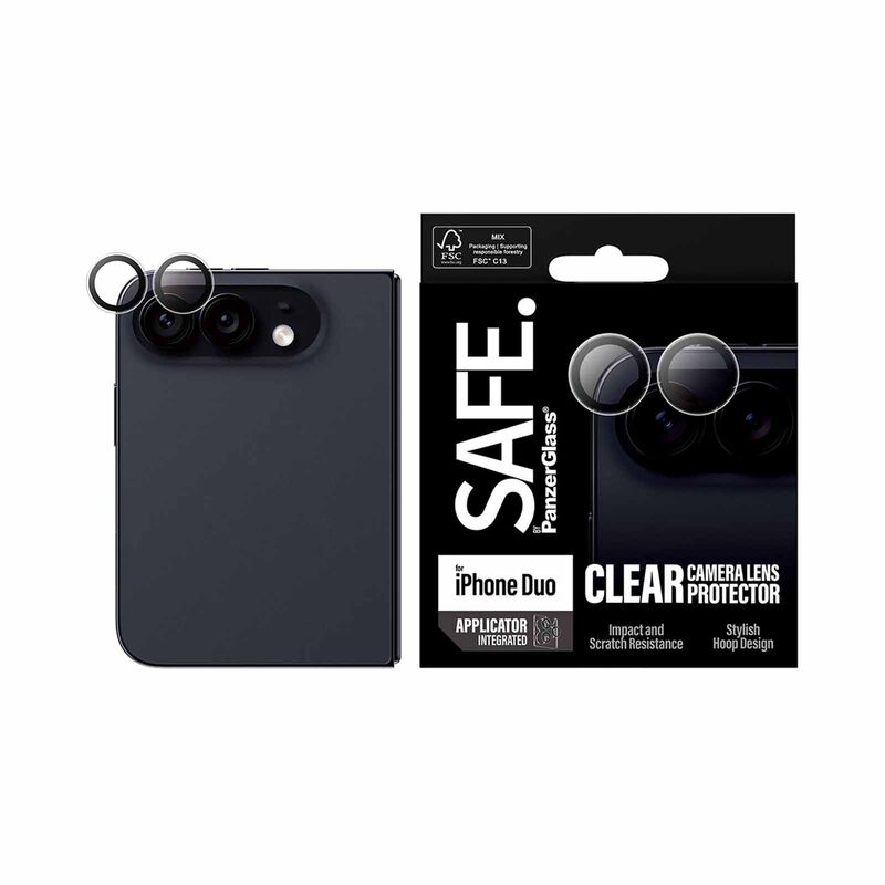 PANZERGLAS Camera Lens Protector Transparent Apple Iphone 18 Fold PZG-SA10149-image 1
