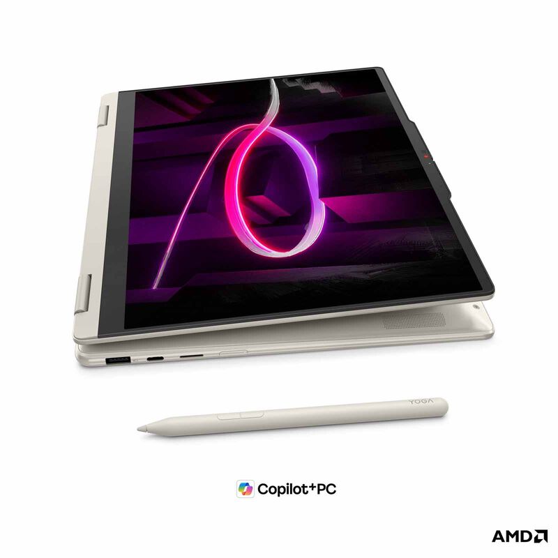 LENOVO 14in Wuxga Oled Amd Ryzen Ai 7 445 16gb Radeon 840m 512gb Ssd Win 11 Home YOGA 7 2-IN-1 14AGP11 83TD0080SB-image 12