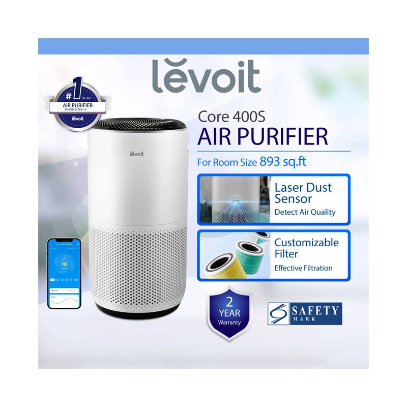 LEVOIT Levoit Air Purifier Core 400s CORE 400S-image 2