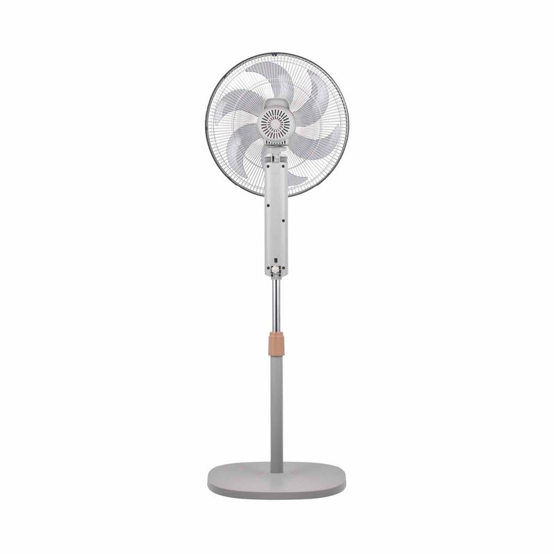 MISTRAL 16 In Dc Stand Fan With Remote Control (wood-grey) MSF1653DR-WG-image 2