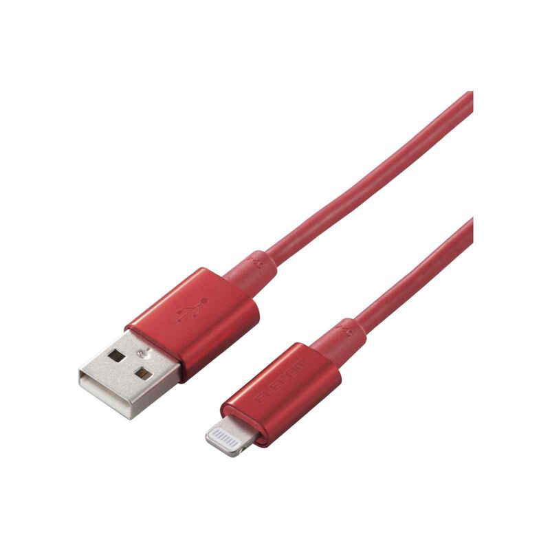 ELECOM Lightning Cable 1m Red MPA-UALPS10RD-image 1