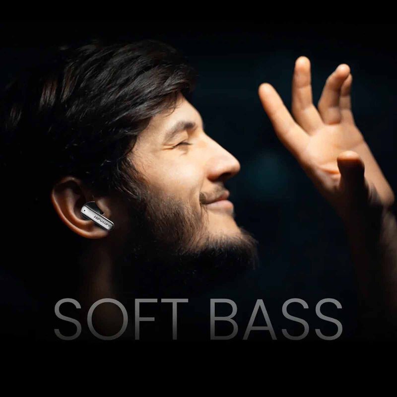HIFUTURE Sonicair - Black Tws Earbuds With 4mircophones Enc HESABK-image 4