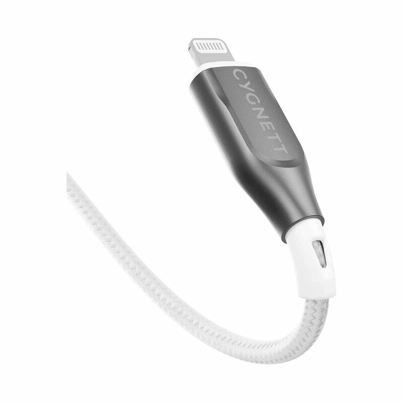 CYGNETT Armoured Lightning To Usb-c Cable - White 1m CY4668PCCCL-image 3