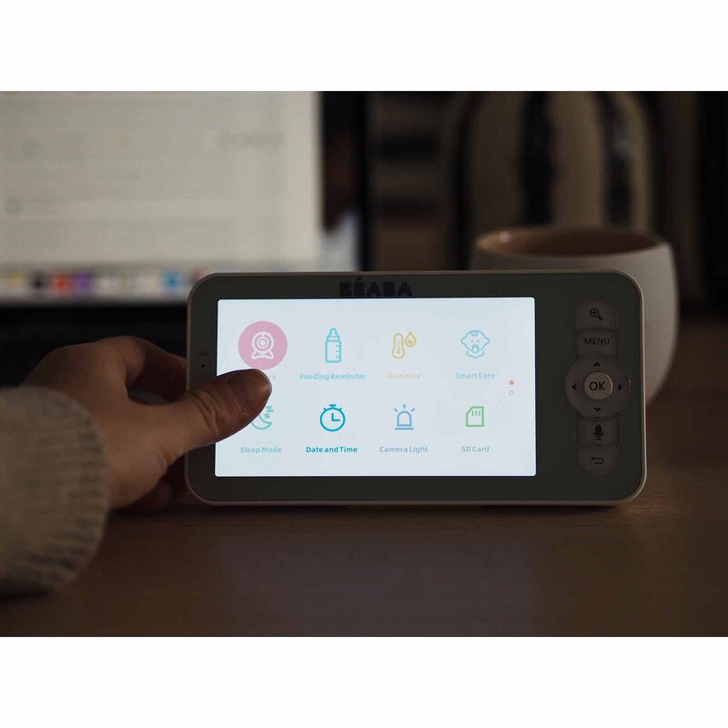 BEABA Zen Premium - White (online) VIDEO BABY MONITOR-image 9