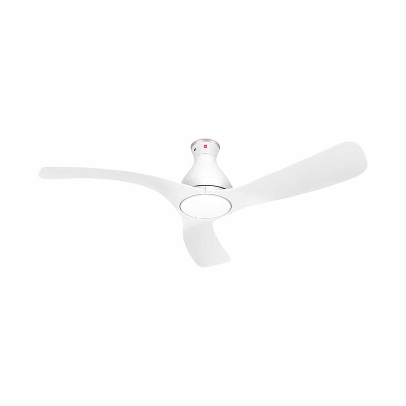 KDK 56 In Dc Ceiling Fan With Light (140cm)-white H56GP(WH)-image 9