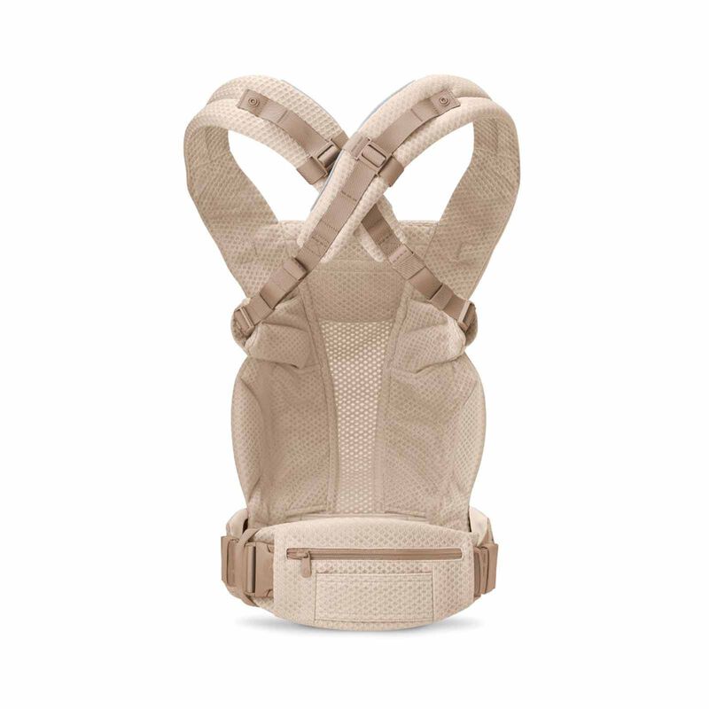 ERGOBABY Omni Deluxe All In One Mesh Baby Carrier - Natural Beige - Online Exclusive BCODMNATBGE-image 5