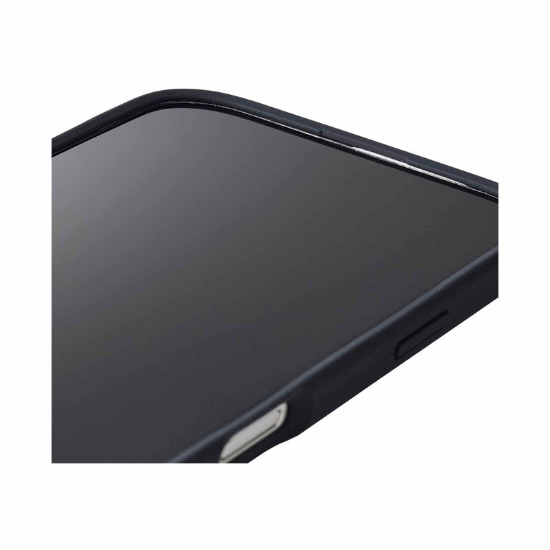 ELECOM Iphone 17 Air Hybrid Case Silicone Color Type PM-A25BHVSCCBK-image 4