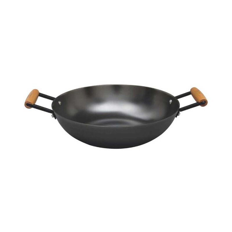 LA GOURMET Nit 34cm Wok - Wood Handle LGMCWCI367600-image null