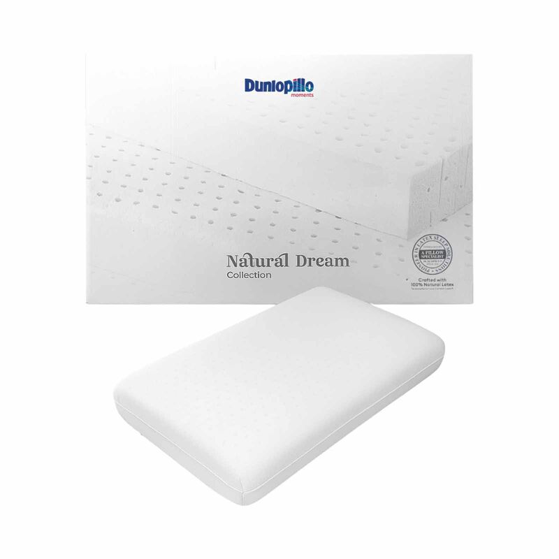 DUNLOPILLO Fresh Serenity Pillow - Soft - 100% Pure Natural Latex NATURAL DREAM-image 1
