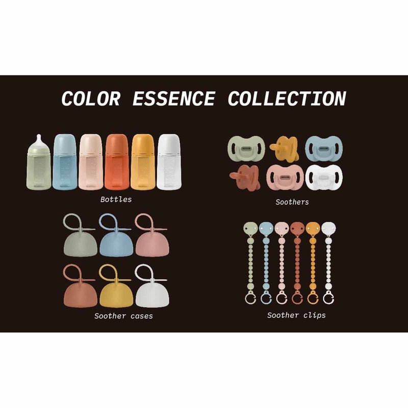 SUAVINEX Silicone Bobble Soother Clip Colour Essence Brick Green (online) SVX401521-image 6