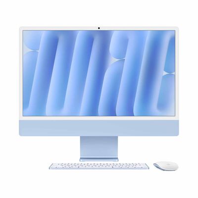 APPLE 24-inch Imac Apple M4 Chip With 8-core Cpu And 8-core Gpu, 16gb, 256gb Ssd - Blue MWUF3ZP/A