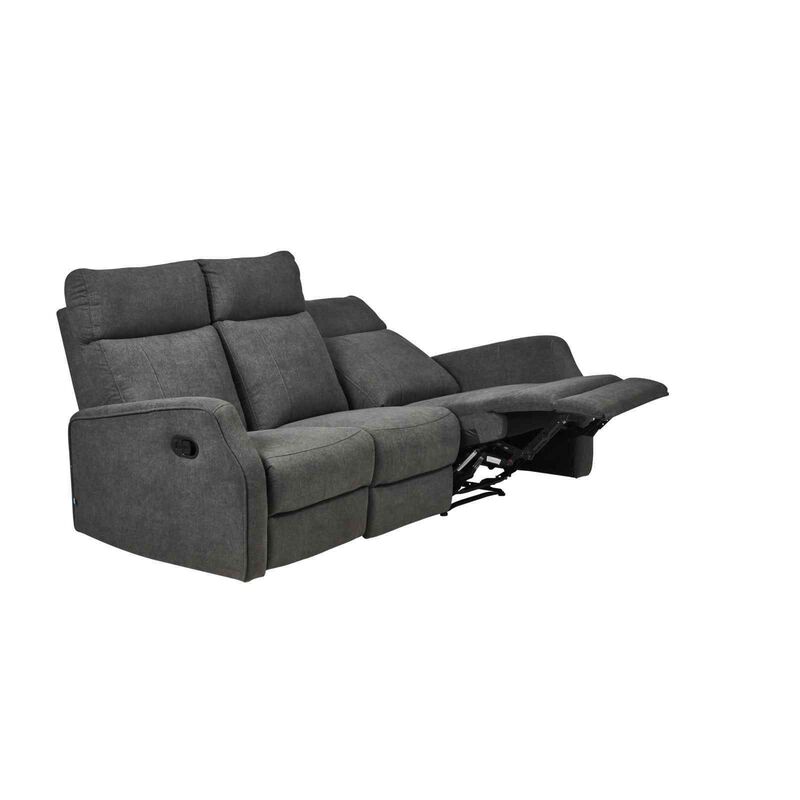 MIZU DESIG 3rr Seater Recliner (sl) Mto Simulated Leather Sofa ELLA-image 33