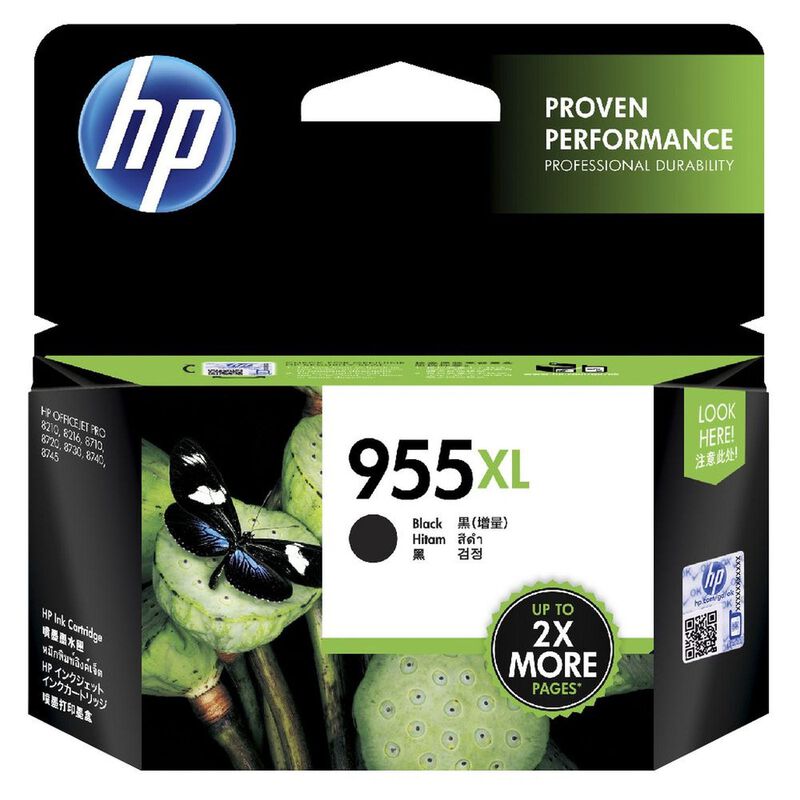 HP 955xl Black Ink Cartridge L0S72AA-image null