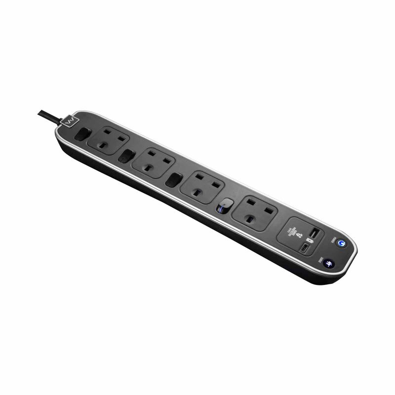MASTERPLUG Individually 4 Gang Switched Surge Extension 3m SWSRGUAC2043PB-image 5