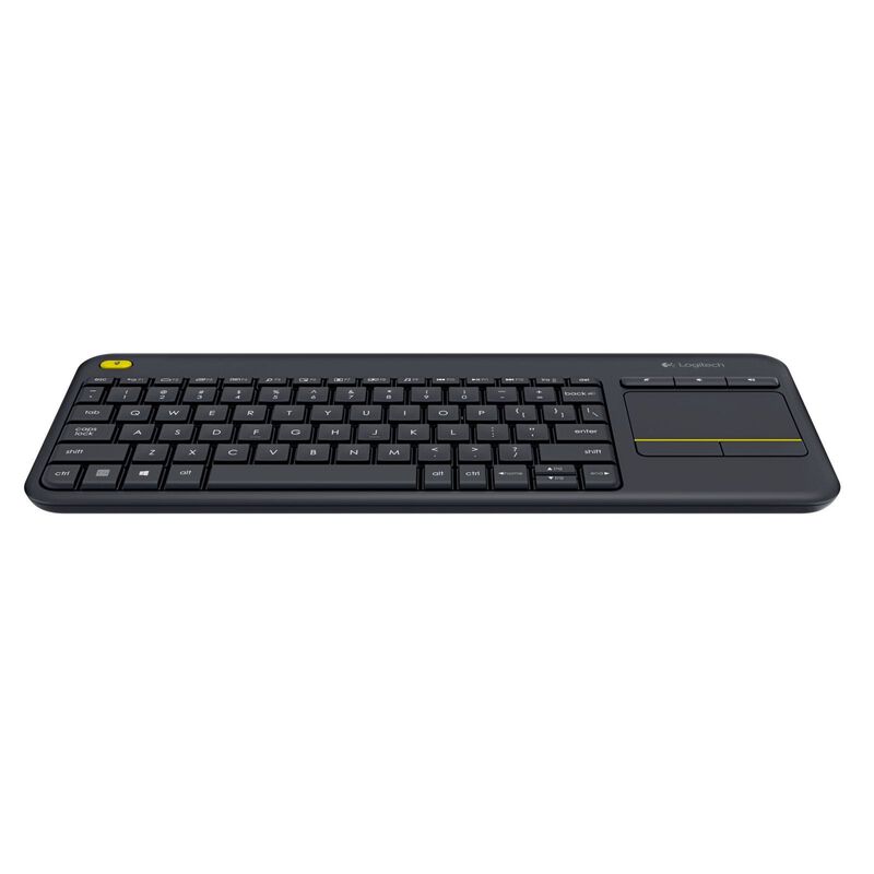 LOGITECH K400 Plus Wireless Touch Keyboard (black) 920-007165-image 1