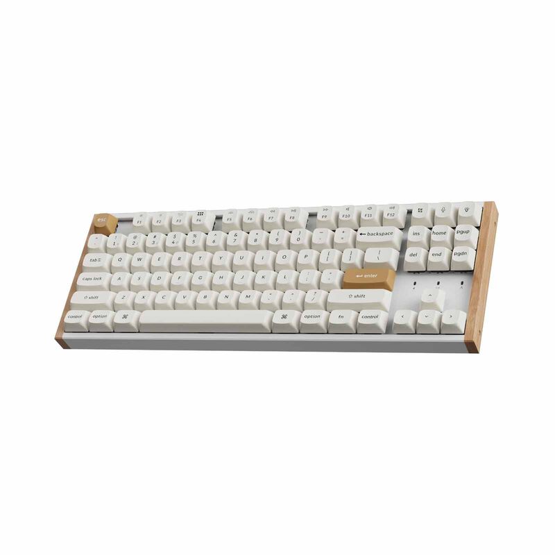 KEYCHRON K8 He 80%tkl, 87 Key, White Full Assembled, Rgb, Hot-swap, Hall Effect Keyboard - Special Ed. KYCN-K8H-Q1-image 2