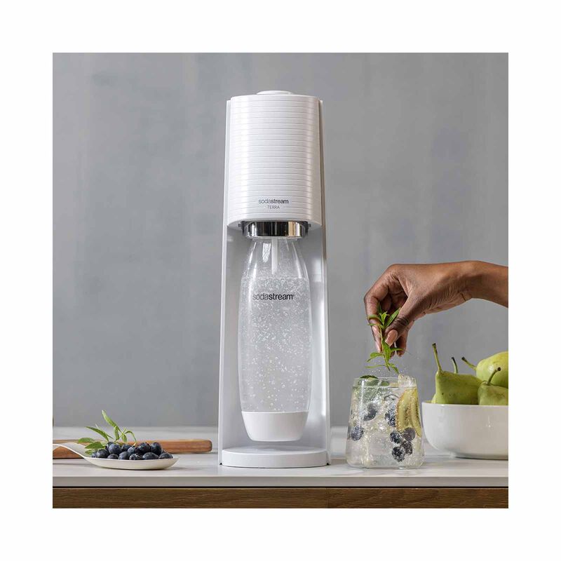 SODASTREAM Sparkling Water Maker - White TERRA - 1012811650-image 2
