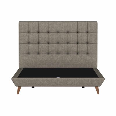 MAXCOIL Queen Size Bedframe CHESSIE HB CHER DIVAN BEDFRAME