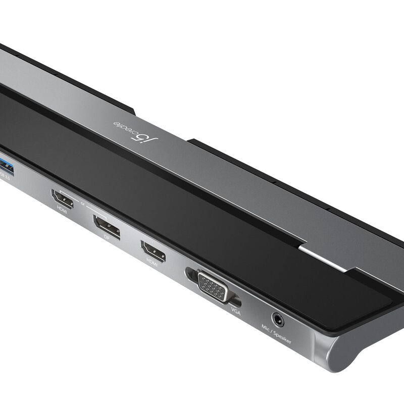 J5CREATE Usb-c Triple Monitors Docking Station With Power Adapter Included JCD543P-image 2