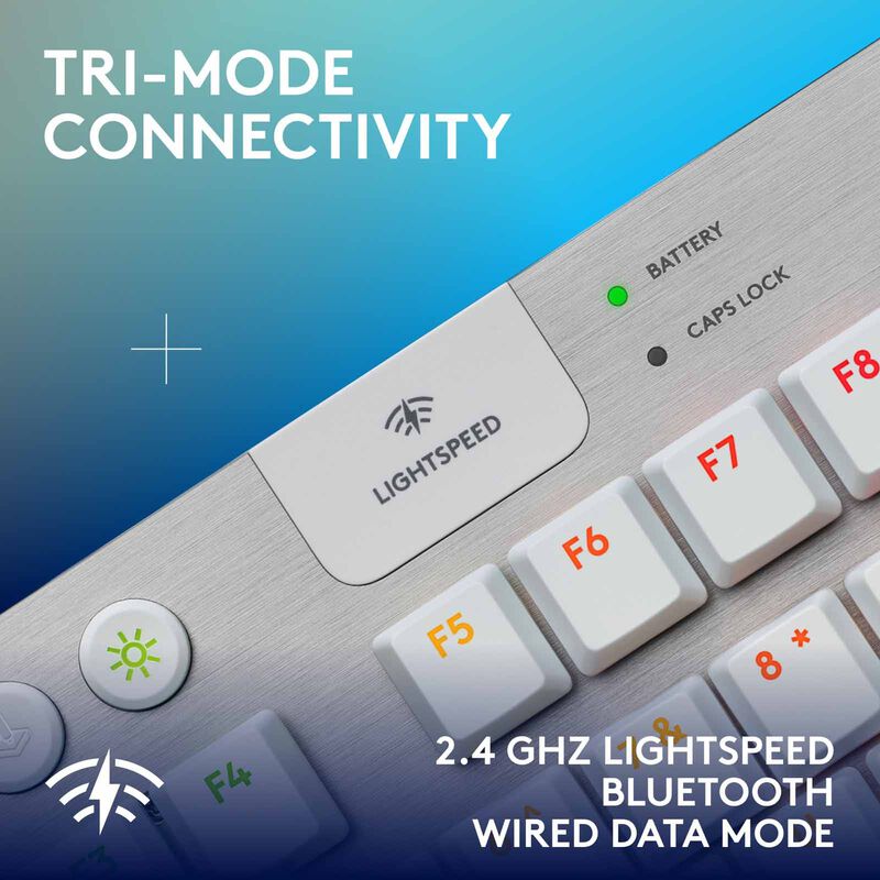 LOGITECH G915 X Lightspeed Tenkeyless White Keyboard Gl-tactile 920-012738-image 7
