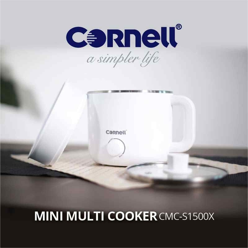 CORNELL Mini Multi-cooker Kettle (1.5l) CMCS1500X-image 2