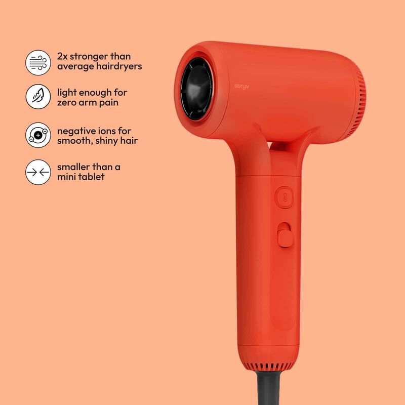 STRYV Colour+2.0 Hair Dryer - Orange SVHDR3OR-01-image 2