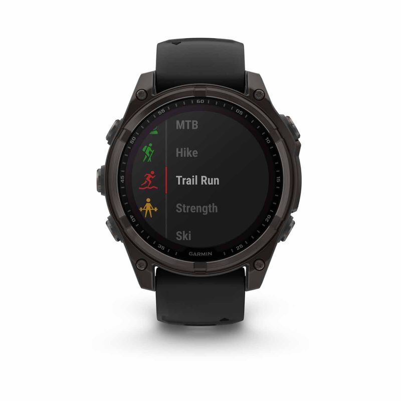 GARMIN Fenix 8 47mm Sapphire Solar Edition, Carbongray_black,black/pebblegray GM-010-02906-70-image 1