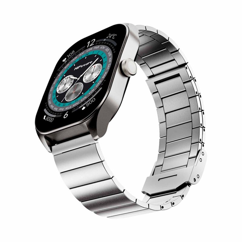 HIFUTURE Apex - Silver Bluetooth Smartwatch With Heart Rate Function HSSW3SL-image 6
