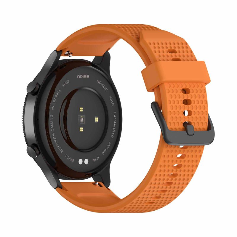 NOISE Noisefit Halo Smartwatch - Fiery Orange WRB-SW-HALO-STD-ORNG_BLK-image 8