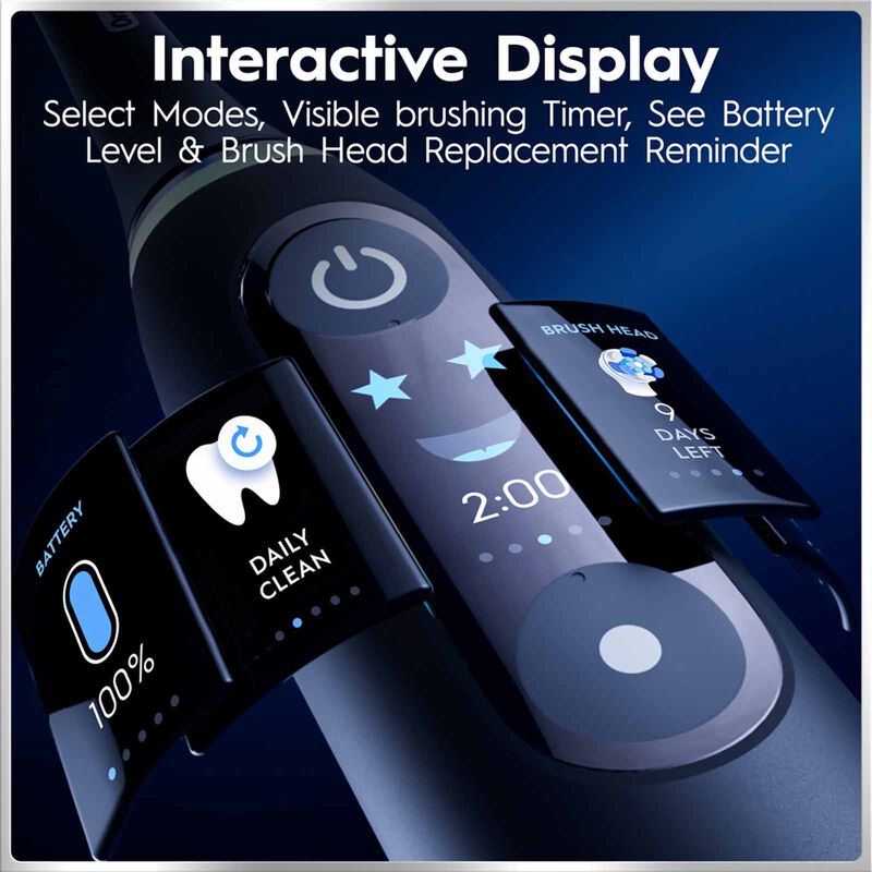 ORAL-B Electric Toothbrush - Black IO 6 - BLACK-image 6