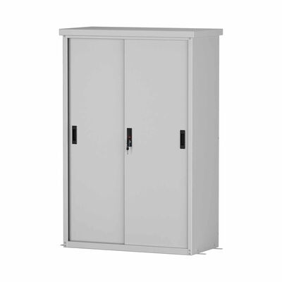 STEELCRAFT Balcony Storage Cabinet Light Grey 80 X 40 X 120 H Cm BALCONY
