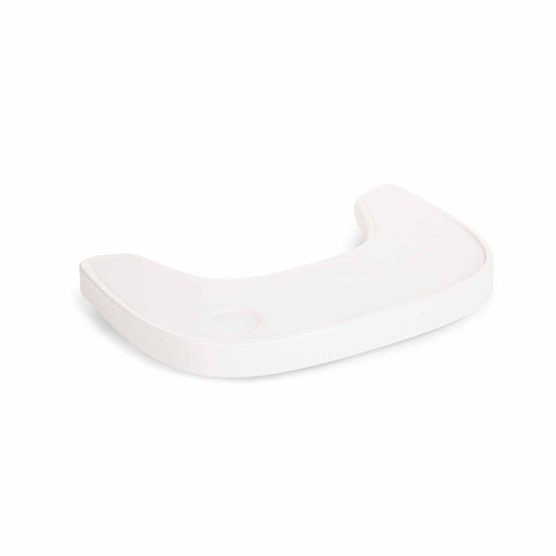 CHILDHOME Feeding Tray + Silicone Placemat - White (online) EVOLU HIGH CHAIR-image 1