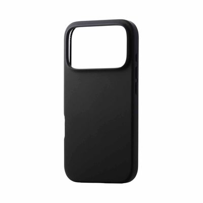 ELECOM Iphone 17 Pro Hybrid Case Silicone Color Type PM-A25CHVSCCBK