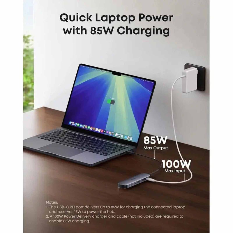ANKER A83d2ha1 7-in-1 Usb C Hub Hdmi With Pd A83D2HA1-image 5