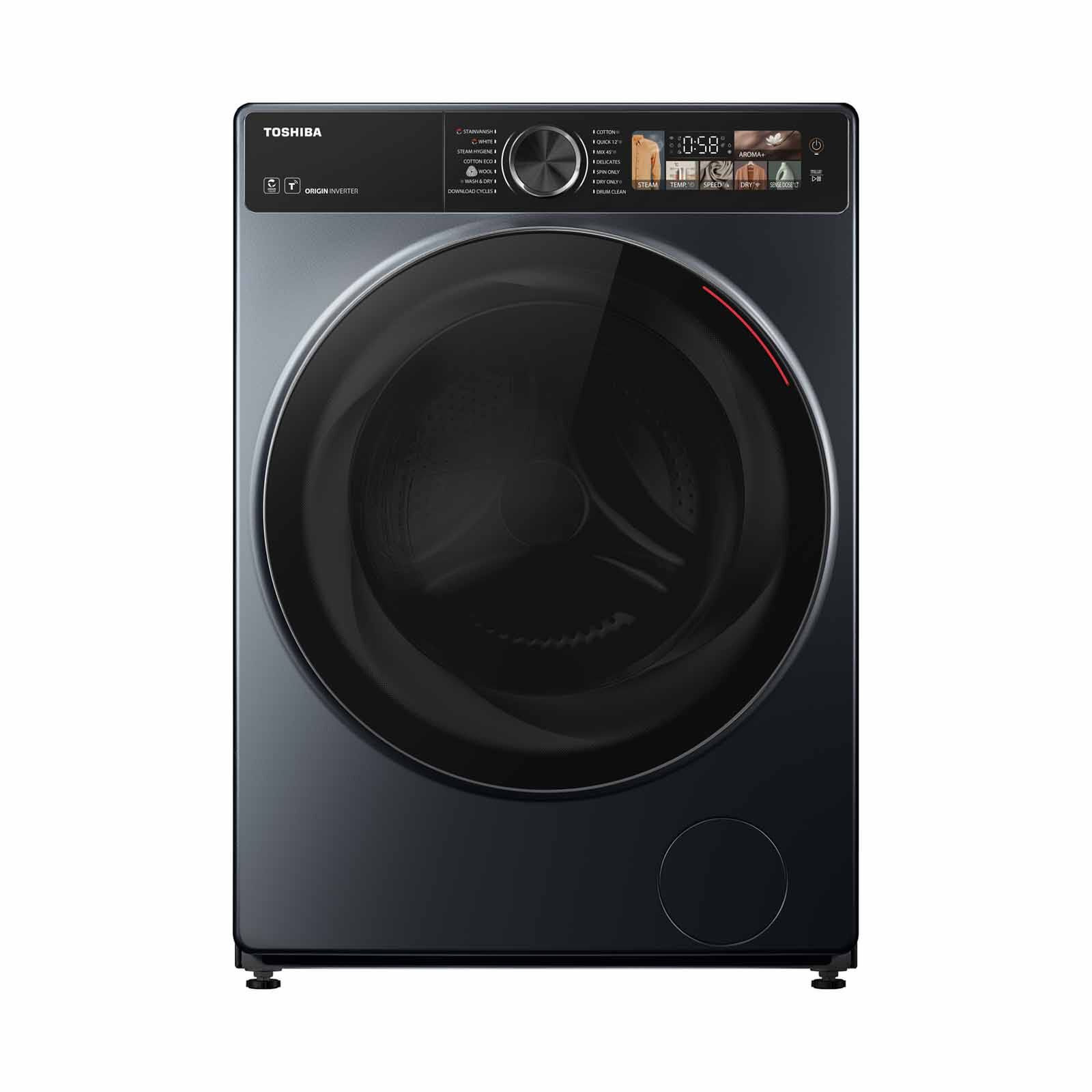 Shop TOSHIBA Front Load Washer/dryer Combo (13kg/8kg) Morandi Grey