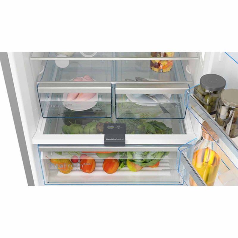 BOSCH Bottom Mounted Fridge (559l) - Black Glass KGN56LB41Q-image 7