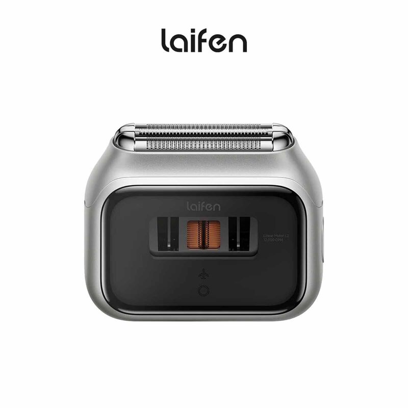 LAIFEN Blade Electric Shaver With Linear Motor - Silver P3 PRO - SILVER-image 1