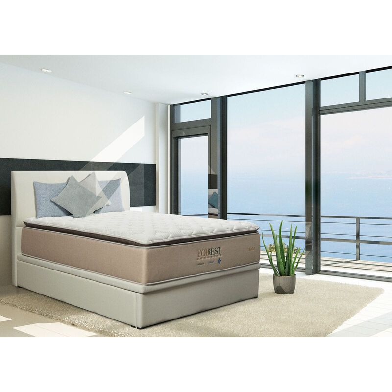 MAXCOIL Single Size Mattress ALOE VERA BOTANY 4-image null