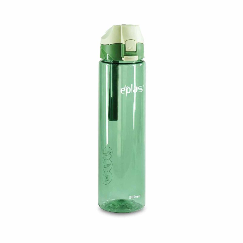 EPLAS Sport Flip Top Bottle W Locking System (900ml) - Army Green EGD-900-image 1