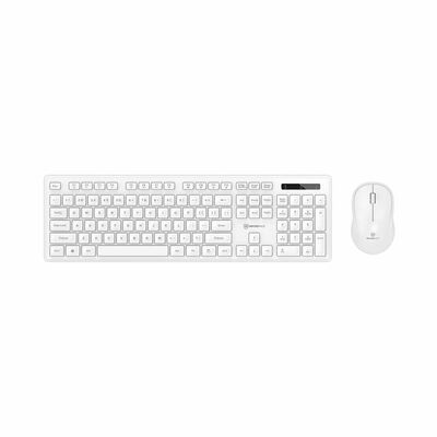 MICROPACK Ifree Lite 2 Wireless Combo - White KM-237W-EN-WH