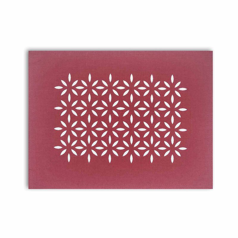 RAPEE Morocco Placemat Red (online) MOROCPMRED-image 1