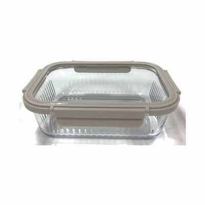ELEMENTAL High Borosilicate Glass Food Container With Tempered Glass Cover (1520ml) 25S1520