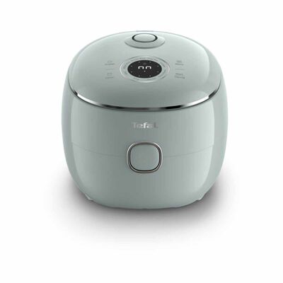 TEFAL Pop Fuzzy Logic Rice Cooker (0.7l ) - Eucalyptus RK5354