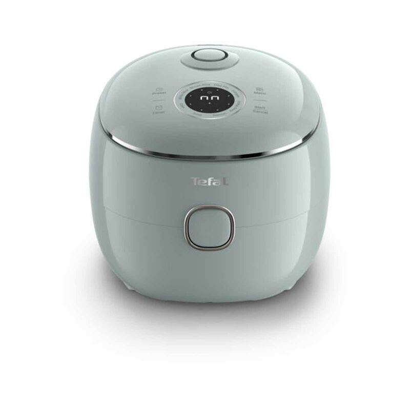 TEFAL Pop Fuzzy Logic Rice Cooker (0.7l ) - Eucalyptus RK5354-image 1