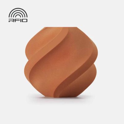 BAMBU LAB Pla Wood - Clay Brown - With Bambu Reusable Spool BAM-A16-N0-1.75-1000-SPL