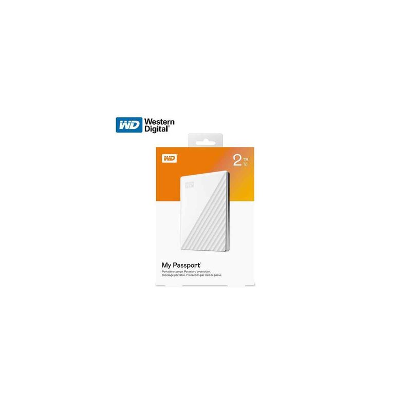 WESTERN DI My Passport 2tb White Worldwide -new Id WDBYVG0020BWT-WESN-image null