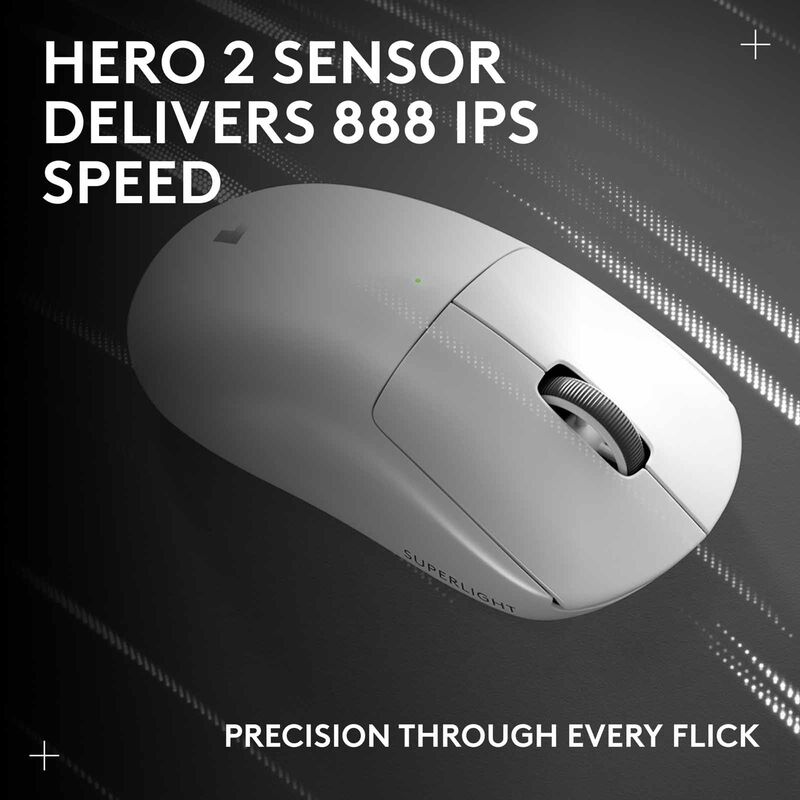 LOGITECH G Pro X Superlight 2c Gaming Mouse - White 910-007540-image 17